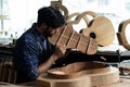 Guitar Luthier Ensures Back and Body Match in Mold