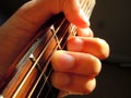 Guitar chord Royalty Free Stock Photo