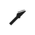 Guitar neck icon design template vector isolated Royalty Free Stock Photo