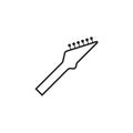 Guitar neck icon design template vector isolated Royalty Free Stock Photo