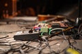 Guitar pedal and cables