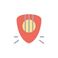 Guitar pic icon. Simple color vector elements of rock n roll icons for ui and ux, website or mobile application Royalty Free Stock Photo
