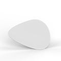 Guitar Pick Mock Up On Isolated White Background