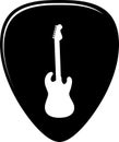 Guitar Pick Vector Royalty Free Stock Photo