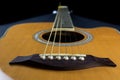 Guitar and pick Royalty Free Stock Photo