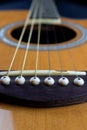 Guitar and pick Royalty Free Stock Photo