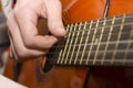 Guitar player Royalty Free Stock Photo