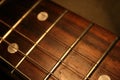 Guitar's Fingerboard Royalty Free Stock Photo