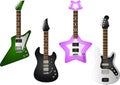 Guitar set 4 Royalty Free Stock Photo