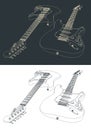 Electric guitar sketches