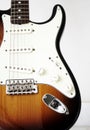 Guitar stratocaster vintage Royalty Free Stock Photo