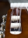 Guitar Strings Close Up Royalty Free Stock Photo