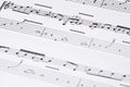 Guitar tab Royalty Free Stock Photo