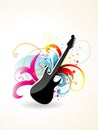 Guitar Vector art Royalty Free Stock Photo