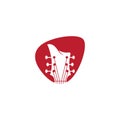 Guitar vector icon illustration