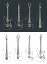 Guitars sketches