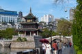 Jiaxiu Pavilion view, Guiyang city, China Royalty Free Stock Photo