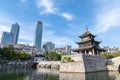 Jiaxiu Pavilion view, Guiyang city, China