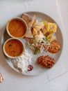 Gujarati thali