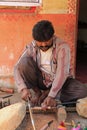 Gujarati Woodcarver