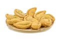 Indian Sweet Food Gujia or Gujiya is a Sweet Dumpling