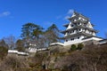 Gujo Hachiman Castle built in 1559 on a hilltop in Japan
