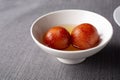 gulab jamun bowl Royalty Free Stock Photo