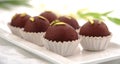 Black Gulab Jamun-2 Royalty Free Stock Photo