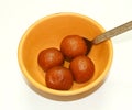 Gulab Jamun-yummy Indian sweetmeat Royalty Free Stock Photo