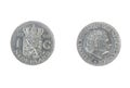 1 Gulden coin Royalty Free Stock Photo