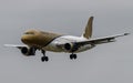 Gulf Air Airbus A320 landing