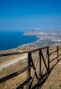 Gulf of Bonagia and Monte Cofano. Trapani, Sicily, Italy.