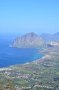 Gulf of Bonagia mount Cofanor view from Erice