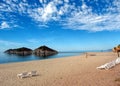 Gulf of California from Cotton Beach, San Carlos, Mexico Royalty Free Stock Photo