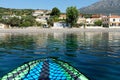 Gulf of Corinth Fishing Village, Greece, View From Kayak