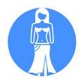 Gulf dance Isolated Vector icon that can be easily modified or edited Royalty Free Stock Photo