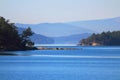 Gulf Islands National Park and Reserve at Winter Cove on Saturna Island, British Columbia, Canada Royalty Free Stock Photo