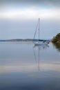 Gulf Islands Sailboat, British Columbia vertical