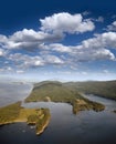 Gulf Islands - Saturna Island and Samuel Island Royalty Free Stock Photo