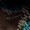 gulf of khambhat located in geographical location map Royalty Free Stock Photo