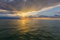 Gulf of Mexico at sunset