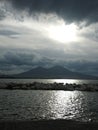 Gulf of Naples and Sorrento Coast Royalty Free Stock Photo