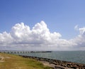 Gulf Pier Royalty Free Stock Photo