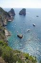 Gulf of Salerno - Capri Island, Italy Royalty Free Stock Photo