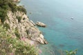 The coastline of Salerno Gulf, Amalfi Coast, Italy