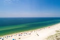 Gulf shores, Alabama on a summer day Royalty Free Stock Photo