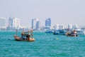 The Gulf of Siam about the city of Pattaya