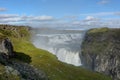 Gulfoss waterfall Royalty Free Stock Photo