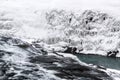 Gulfoss waterfall in winter, Iceland Royalty Free Stock Photo