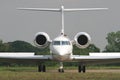 Gulfstream executive jet Royalty Free Stock Photo